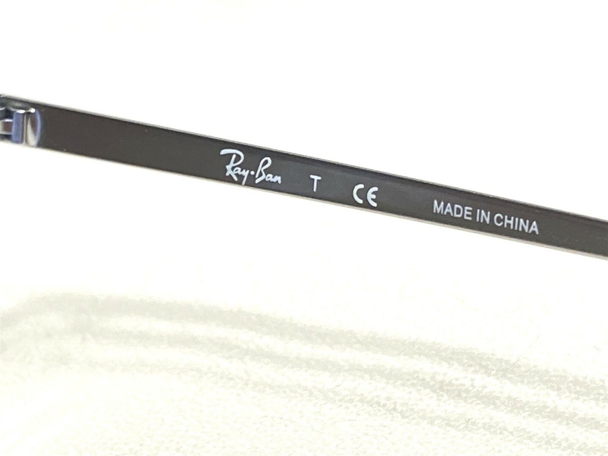 Ray Ban Eyeglasses RB 6386 2901 Wayfarer Rx Authentic Frame Size 53mm Ray Ban Men main image 2