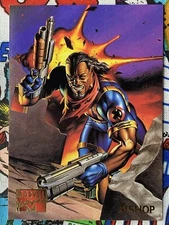 1995 Marvel Masterpieces Bishop #11 Base Card Nelson