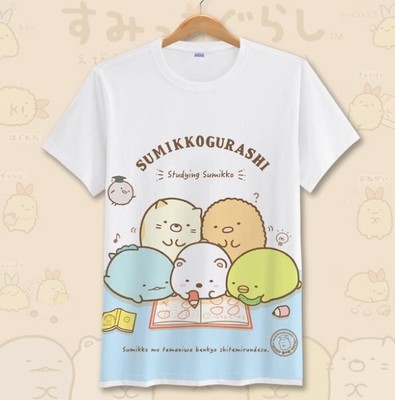 Sumikko Gurashi T-Shirt Corner buddy creature printing Short Sleeve for children