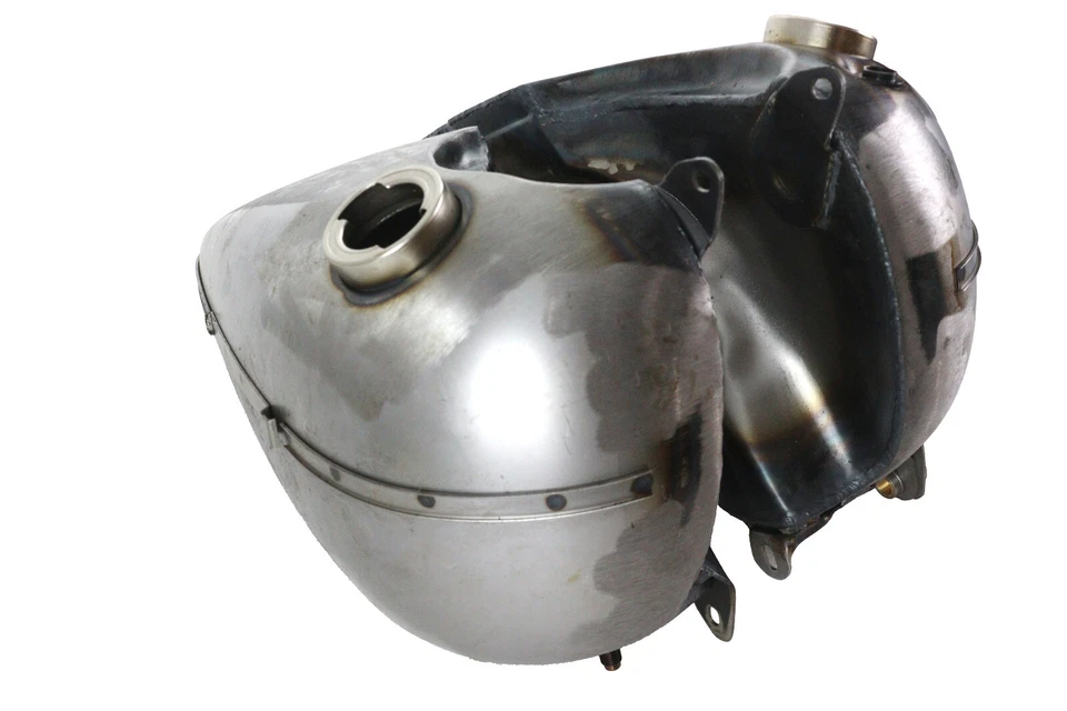 UL Gas Tank Set Raw for UL 1940-1946 Harley Davidson motorcycles Foto 3 de 4