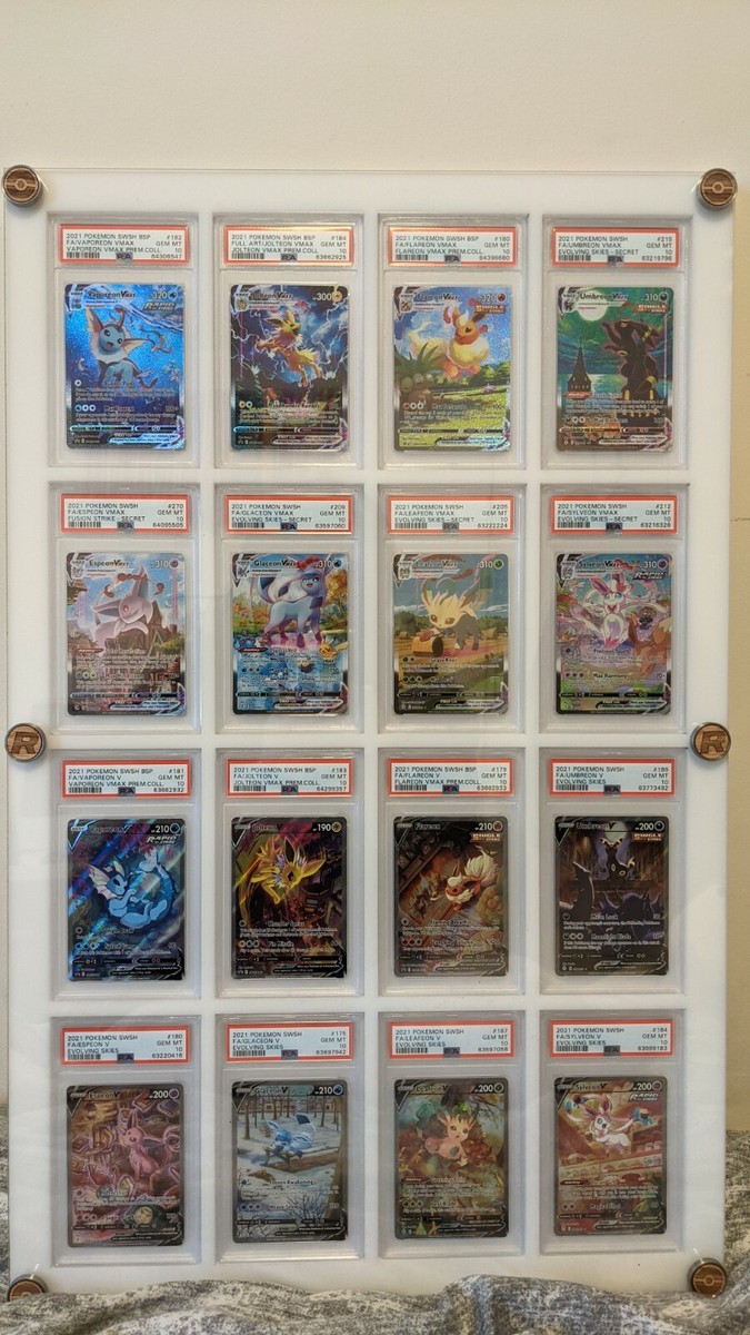 Alternate Alt Art PSA 10 lot Eeveelutions Master Set Evolving Skies Pokemon  | eBay