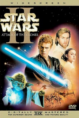 Star Wars: Episode II - Attack of the Clones (DVD) - **DISC ONLY - NO CASE**