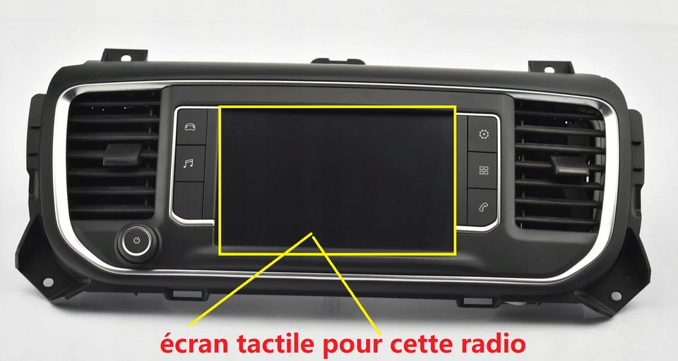 Citroen Jumpy Peugeot Expert ECRAN TACTILE POUR LCD 9831665880 9825031680 - Photo 1/2