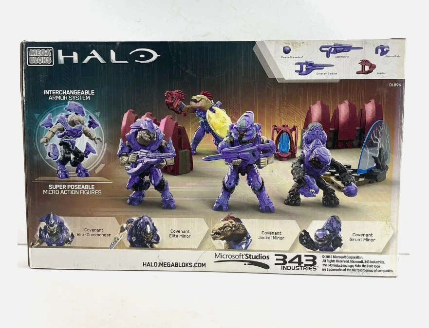 Mega Bloks Halo Covenant Storm Lance 114 Pcs Building Kit Figure Toys Gift - Image 3 of 4