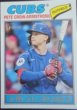 2026 Topps Heritage Pete Crow-Armstrong NL All-Star #261
