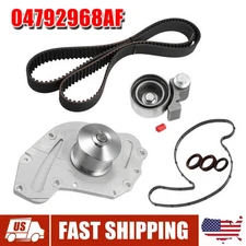 New Timing Belt Kit Tensioner Water Pump For 2006-10 Dodge Charger 3.5L V6 SOHC