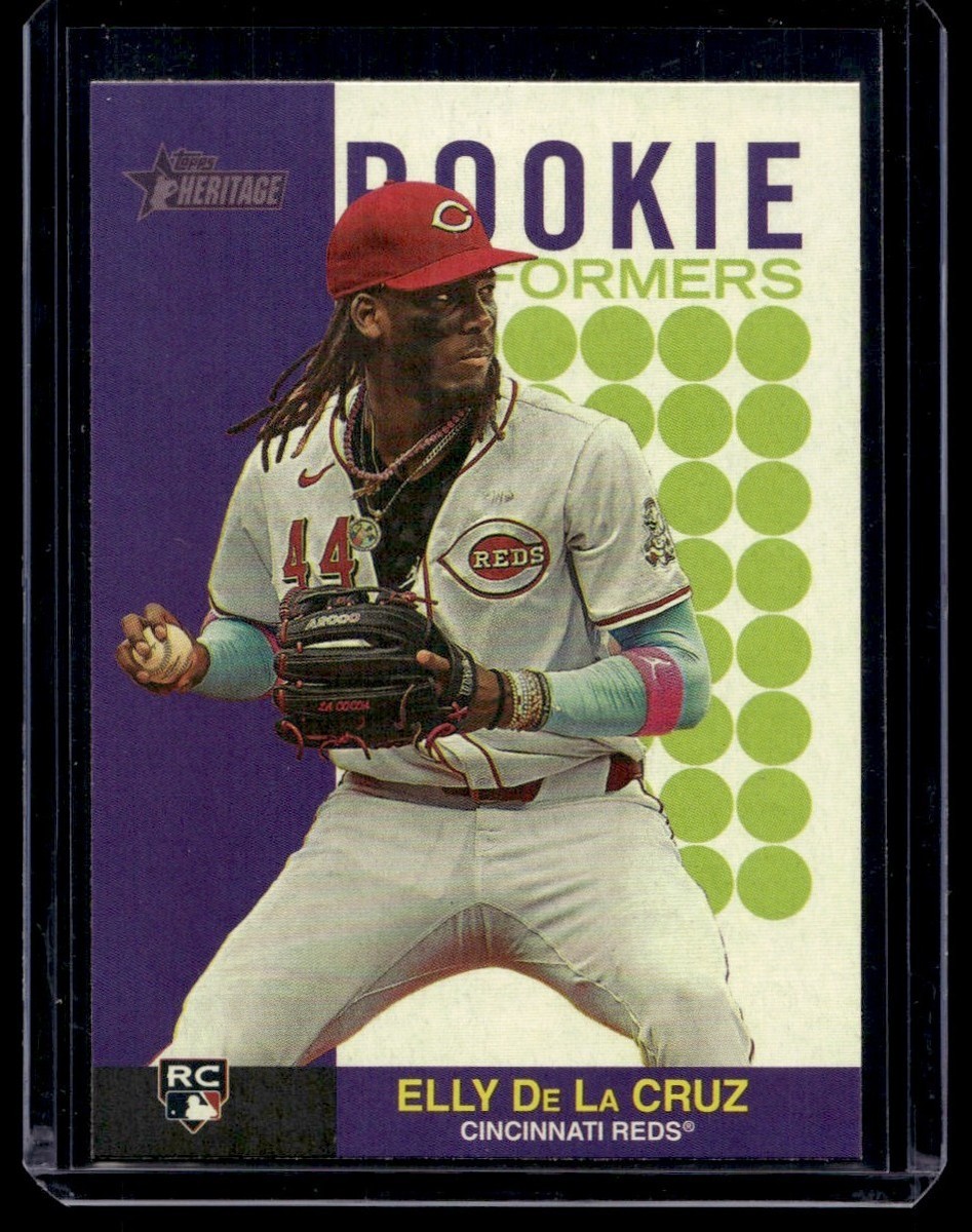 2024 Topps Heritage High Number Rookie Performers Elly De La