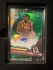 2023-24 Chrome Prospect Autographs Isaiah Collier #BCPA-IC Green Refractor /99