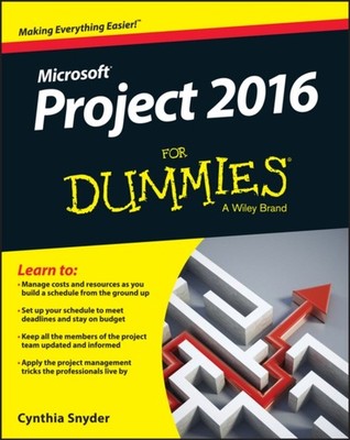Project 2016 For Dummies by Cynthia Snyder Dionisio PAPERBACK 9781119224518
