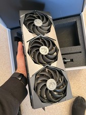 MSI GeForce RTX 3080 SUPRIM X 10G LHR 10GB GDDR6X Graphics Card