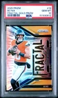 2025 PANINI PRIZM FRACTAL GOLD PRIZM #13 BO NIX 2/10 PSA 10