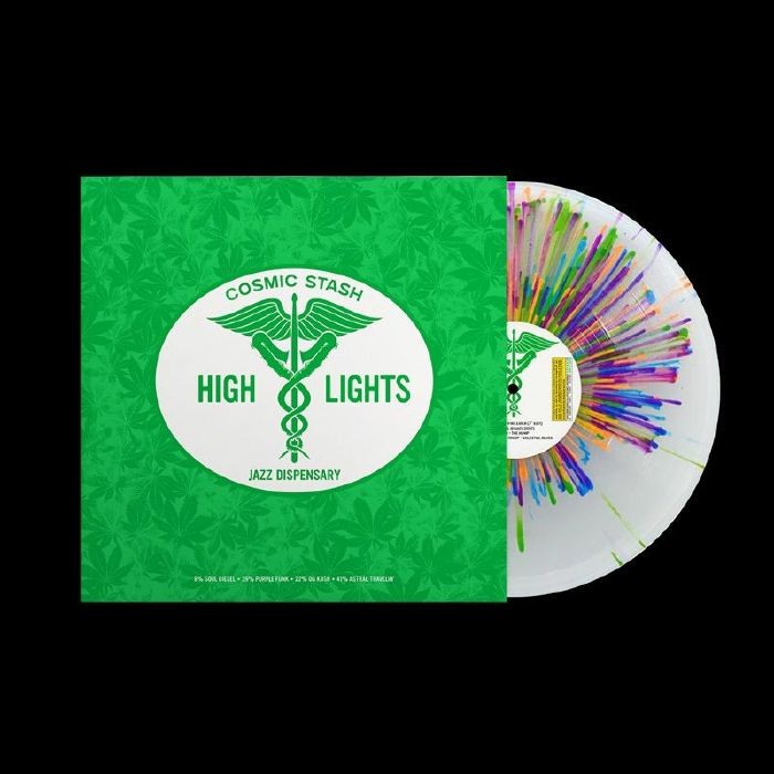 VARIOUS - Cosmic Stash: High Lights - COLOURED SPLATTERED VINYL LP