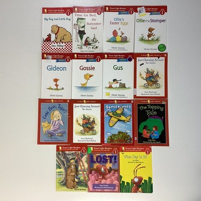 Green Light Level 1 Readers Kindergarten 1st 2nd Grade 15 Book Lot
