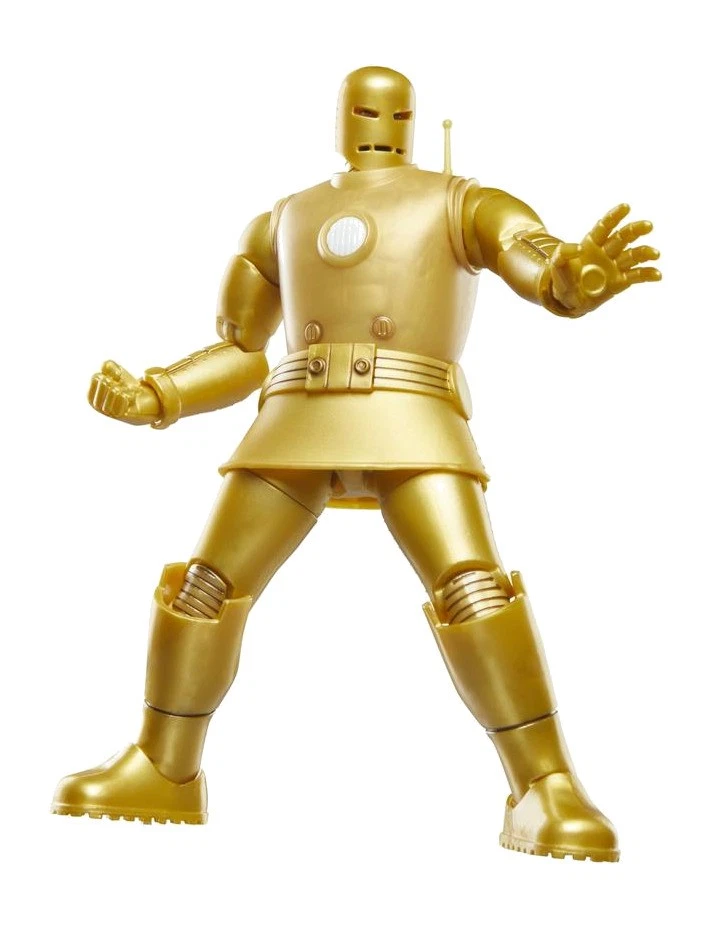 Figura de acción articulada MARVEL LEGENDS SERIES IRON MAN MODEL 01 GOLD 15 CM