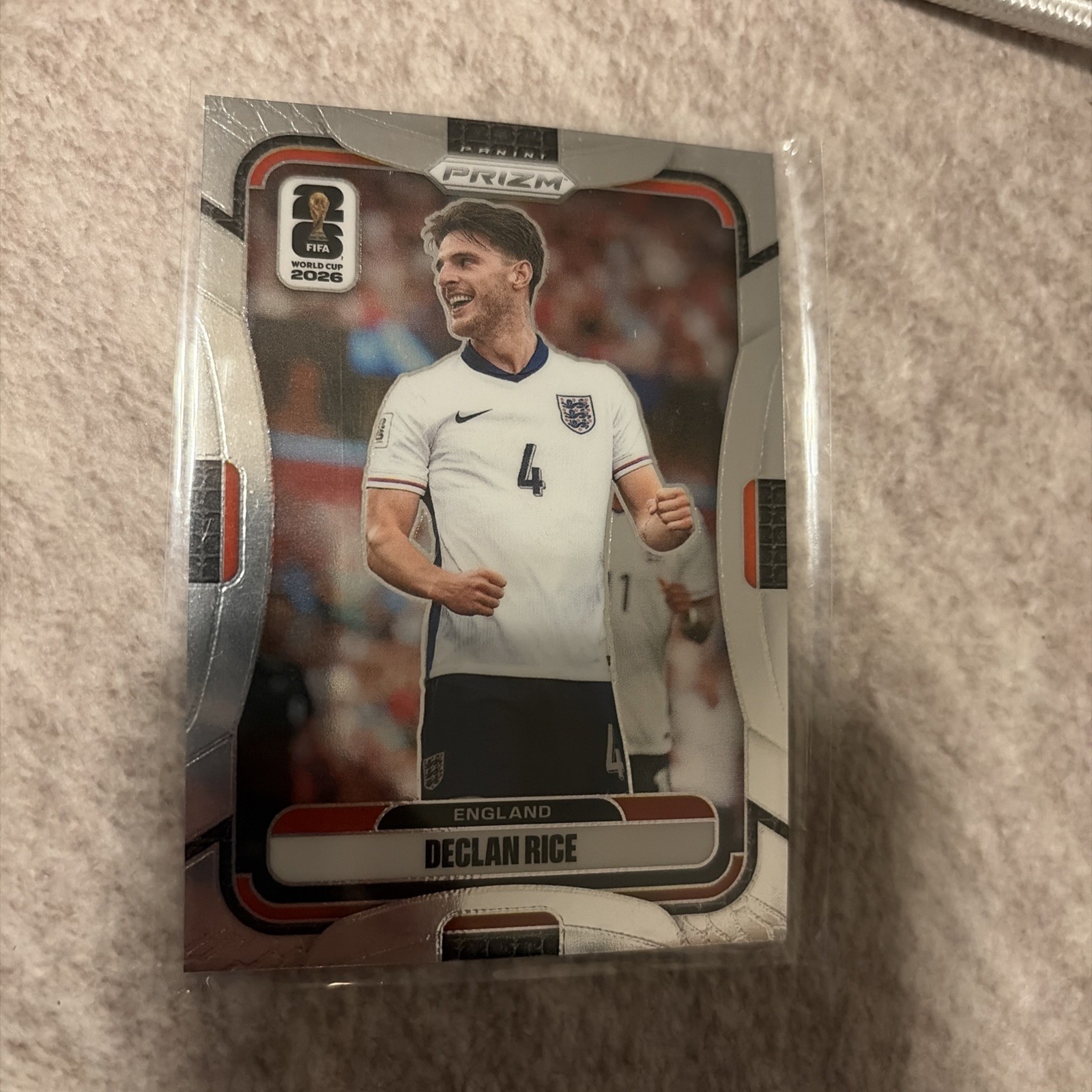 DECLAN RICE 2026 PANINI PRIZM WORLD CUP #98 VARIATION SSP ENGLAND A