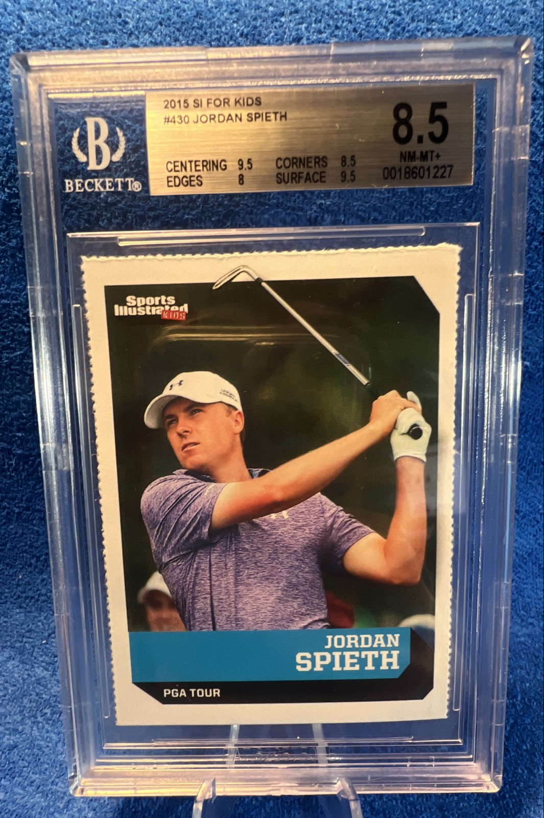 2015 Sports Illustrated for Kids Series 5 - Jordan Spieth #430