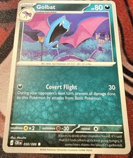 Pokémon TCG Golbat Common Card #050/086 ME04: Chaos Rising