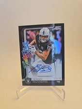 2025 Topps Chrome Future Stars Brock Bowers Black Auto 1/10