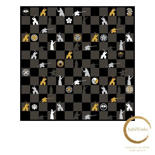 Tenugui Handkerchief - Panda in Library - SWAY EDIT