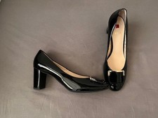 högl Pumps - schwarz / gold Lack - in 6.5