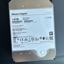 WD DC HC530 14TB 7.2K 3.5 SATA 6G 512e HDD WU...
