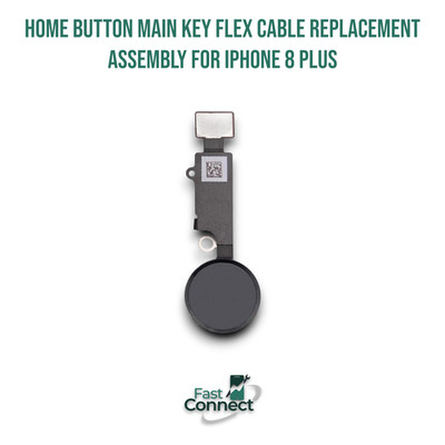 Home Button Main Key Flex Cable Replacement Assembly For iPhone 8 PLUS