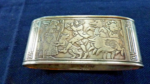 Sterling Silver Child’s Nursery Rhyme Napkin Ring by Kerr, Various  83704