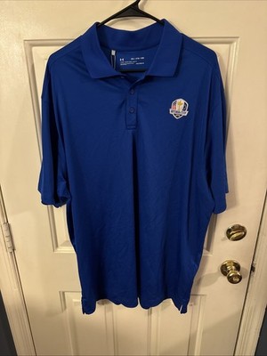 2xl 2018 ryder cup polo shirt under Armour NWT SPF50