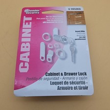 Defender Security Drawer Cabinet Lock Keyed Alike Cabinet and Drawer Lock Set