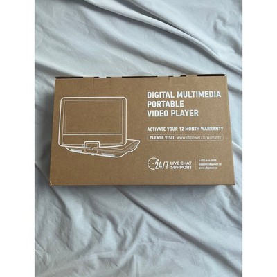 DBPOWER Portable Multimedia Video Player Digital Screen Car Travel Brand New