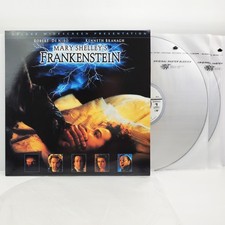 Mary Shelley's Frankenstein Laserdisc 1994 Deluxe Widescreen Dolby Surround NM