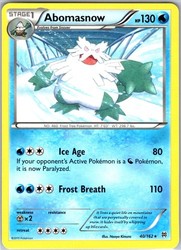 Abomasnow 40/162 XY BREAKthrough