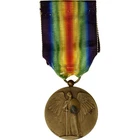 France, Interallied Medal of Victory, Medal, 1914-1918, Model
