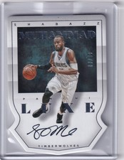 2014-15 Panini Luxe #DC-SN Shabazz Napier Die Cut Autographs 08/40