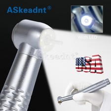 NSK Style Dental LED E-generator High Speed Handpiece 5*Bulb Fiber Optic 2Holes