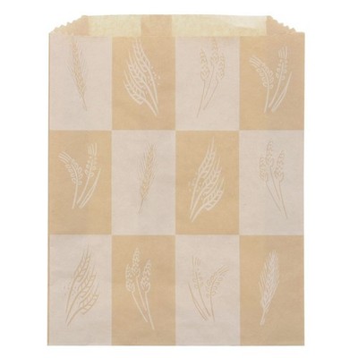 Bagcraft 300106 EcoCraft Artisan Natural Kraft Paper Top Open Pastry Bag - 6
