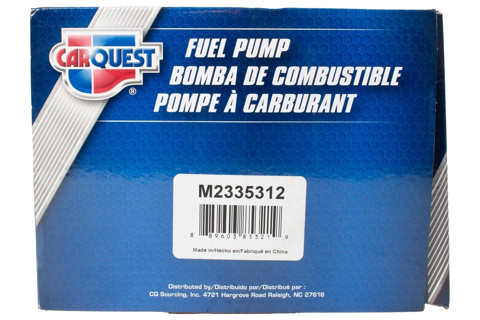 Carquest Electric Fuel Pump Fits 1998-04 Audi A6 A6 Quattro Part Number M2335312 Foto 3 de 4