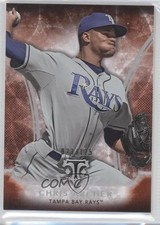 2015 Topps Triple Threads Amber 23/125 Chris Archer #99 0f8