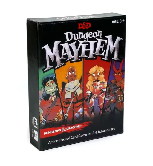 Dungeon Mayhem D&D Card Game 120 Cards Monster Madness Party Game - Image 2 of 4