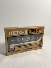MAXELL XL II 46 MINUTE TYPE II BLANK AUDIO CASSETTE TAPE JAPAN L22