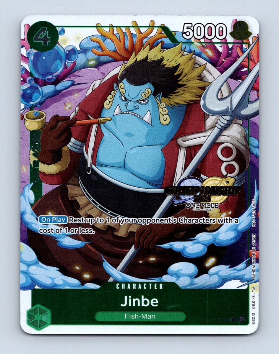 Jinbe (CS 2024 Event Pack) PR One Piece Promotion Cards P-063 NM