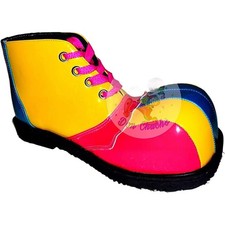 Mexican Professional Pink Yellow Clown Shoes Zapato Para Payaso Made In Mexico