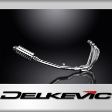 KAWASAKI ZRX1100 ZRX1200 97-07 4-1 EXHAUST 225mm STAINLESS OVAL SILENCER