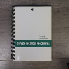 Vintage 1991 Apple Peripheral Service Technical Procedures