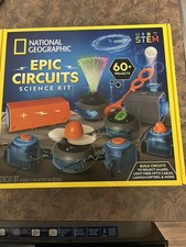 National Geographics Epic Circuits Science Kit for Kids NIB Educational