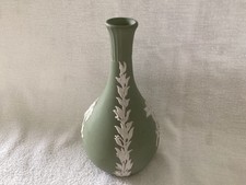 Wedgwood Green Jasperware Vase