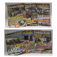7 x Camper Trailer Touring Magazines Issues 872 75 76 80 82 83 84 Bundle Lot