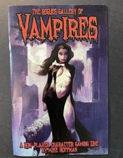 The Rogues Gallery Of Vampires Mike Hoffman Original Art Sketch Inside RPG Zine