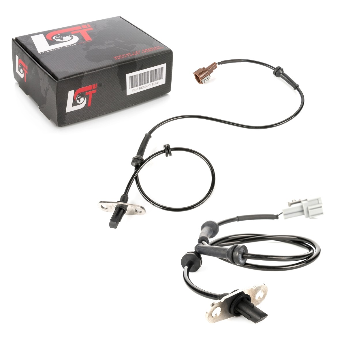 2X ABS Sensor Speed Sensor Set Rear For NISSAN FRONTIER D40
