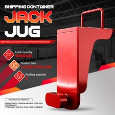 2pcs Upgrade Shipping Container Jack Leveling Lug Attachment Heavy Free Shipping